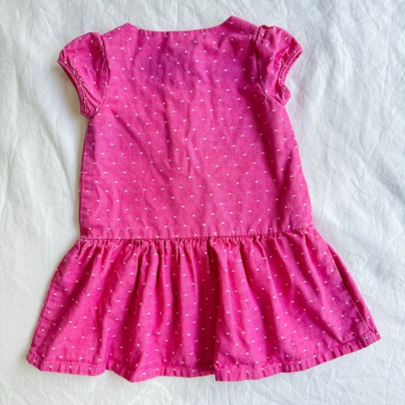 GYMBOREE kids pink with white polka dots SIZE 18-24m - Picture 5 of 7